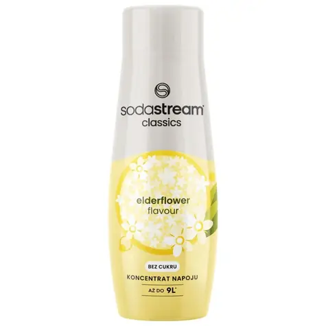 SodaStream Elderflower Zero 440 ml / až 9 litrů nápoje / doprodej