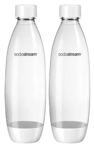 SodaStream Fuse 1l bílá 2ks / Láhev pro SodaStream