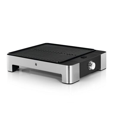 WMF Lono 04.1519.0011 stříbrná / Stolní gril / 1250W / plocha 27 x 27 cm