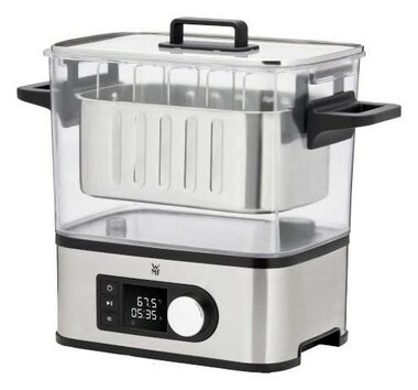 WMF Lono 04.1536.0011 stříbrná / Sous Vide hrnec / 35°C - 90°C / 3l