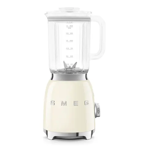 SMEG BLF03CREU béžová / Stolní mixér / 800 W / 1.5 l / 4 programy