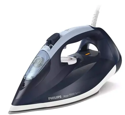 Philips DST7030/20 modrá / Napařovací žehlička / 2800W / SteamGlide Plus / kabel 2 m 