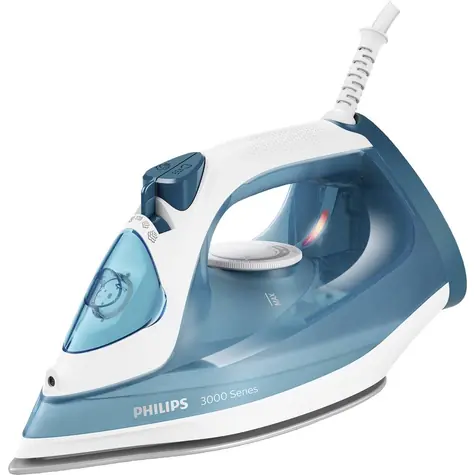 Philips DST3011/20 modrá / Napařovací žehlička / 2100 W / 300 ml / 1.9 m
