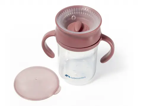 Bebeconfort Hrnek trénovací 360° 280ml 6m+ Terra / od 6 měsíců