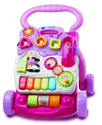 Vtech Chodítko - Uč se a poznávej růžové / CZ verze / od 9 měsíců 