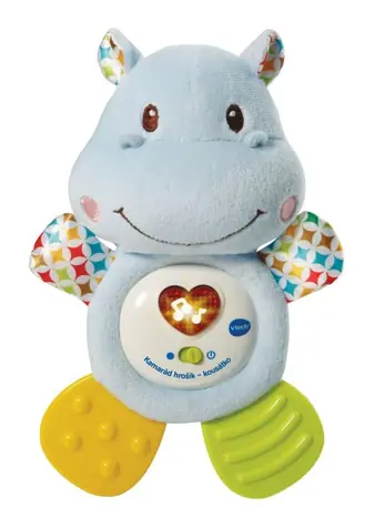 Vtech Kamarád hrošík - kousátko / CZ verze / od 3 měsíců 