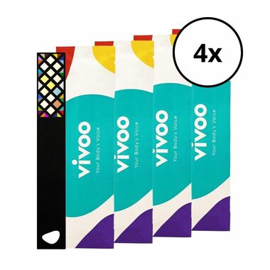 Vivoo Testovací proužek 4ks černá / 9 testovaných parametrů