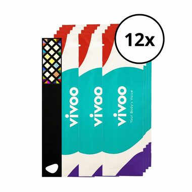 Vivoo Testovací proužek 12ks černá / 9 testovaných parametrů