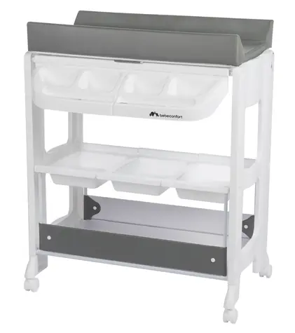 Bebeconfort Přebalovací pult s vaničkou Rosie Mineral Grey