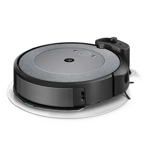 iRobot Roomba Combo i5 šedá / Robotický vysavač / WiFi / BT / vysávání & mopování / 1850 mAh