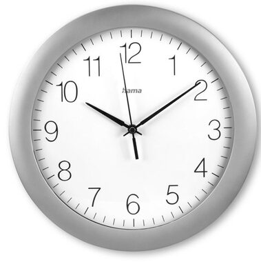 Hama Tenerife / nástěnné hodiny / řízené rádiovým signálem / 30 cm