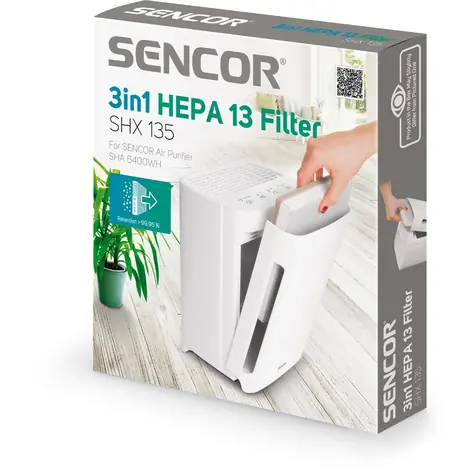 SENCOR SHX 135 / HEPA 13 filtr pro SENCOR SHA 6400WH