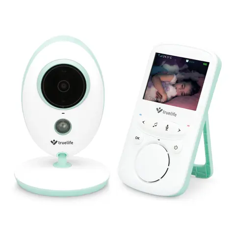 TrueLife NannyCam V24 Pro / Dětská chůvička / VOX / 2.4" LCD displej / dosah 300 m