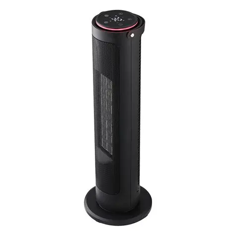 Solight KP10 teplovzdušný ventilátor sloupový / 2000W / automatické otáčení / časovač / LED displej