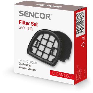 SENCOR SVX 033 / Sada filtrů pro SENCOR SVC 8825TI
