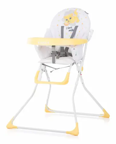 CHIPOLINO Jídelní židlička Teddy Banana / od 6 měsíců do 3 let