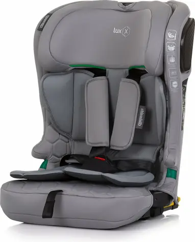 CHIPOLINO Lux X i-Size 76-150cm Isofix Granite / autosedačka / 76-150cm
