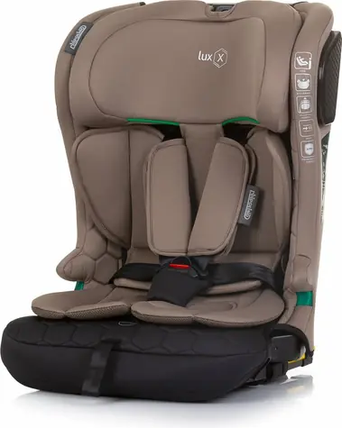 CHIPOLINO Lux X i-Size 76-150cm Isofix Macadamia / autosedačka / 76-150cm