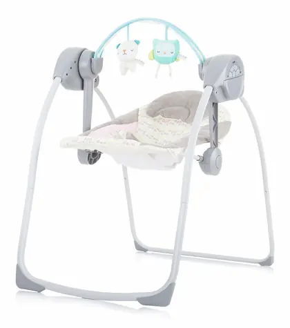 CHIPOLINO Kojenecké lehátko houpací Felicity Bird / od 0 - 6 měsíců / do 9 kg