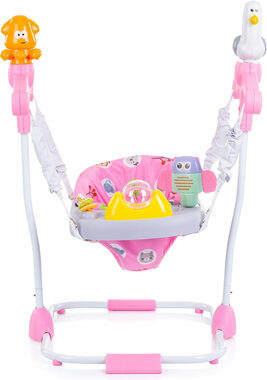 CHIPOLINO Dětské houpátko s herním centrem Macarena pink / od 6 měsíců 