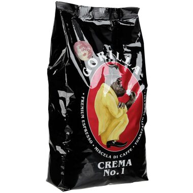 Joerges Gorilla Crema No.1  1 Kg / Zrnková káva / 100% Arabica / Vakuové balení 