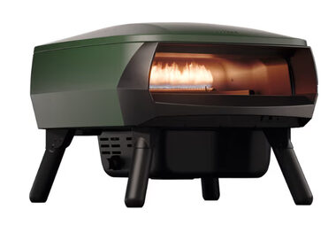 Witt Etna Rotante Piccolo zelená / pec na pizzu / rotační kámen / 500°C / na plyn / pizza do 33cm