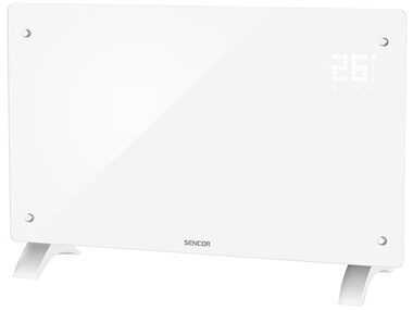 SENCOR SCF 4240WH bílá / Teplovzdušný konvektor / 2000 W / Wi-Fi & BT / Časovač