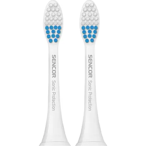 SENCOR SOX 017 Náhradní Sensitive hlavice pro kartáček bílá (2ks) / pro SENCOR SOC 1x/2x/3x
