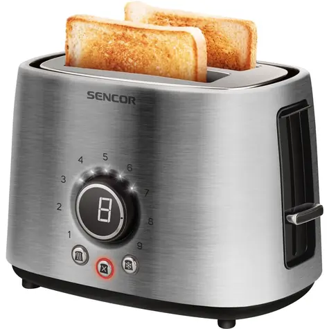 SENCOR STS 5050SS stříbrná / Topinkovač / 1000 W / 2 sloty 