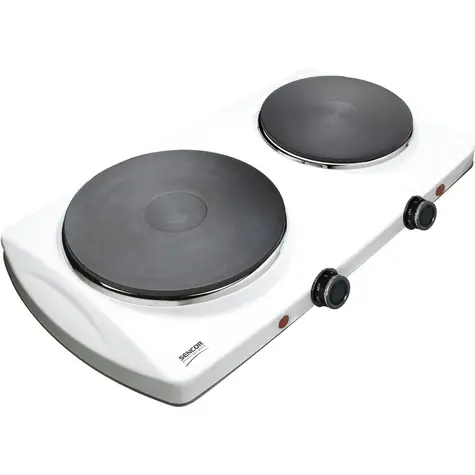 SENCOR SCP 2253WH-EUE4 vařič dvouplotýnkový / 18 & 15cm / 2500W