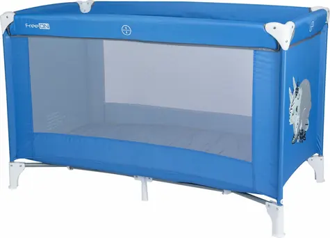 FreeON Postýlka cestovní Love Králíček modrá / 0 - 3 let / do 14 kg