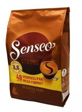 Douwe Egberts Senseo Strong 48 ks / Pody Senseo / Mix Arabica Robusta