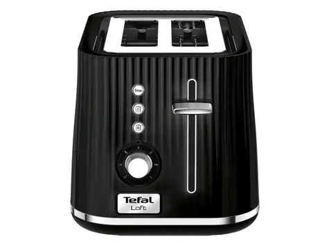 Tefal Loft TT761838 černá / Topinkovač / 850 W / 2 sloty 