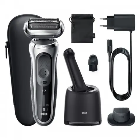 Braun 71-S7200cc Series 7 / Elektrický holící strojek / Wet&Dry / výdrž až 50 min / voděodolný