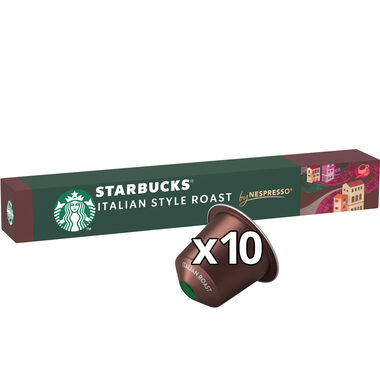 Nestlé Starbucks Dark Roast Nespresso 10 ks / Kapslová káva 
