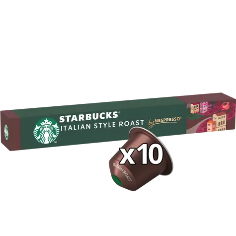 Nestlé Starbucks Dark Roast Nespresso 10 ks / Kapslová káva 