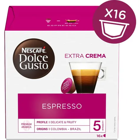 NESCAFÉ Dolce Gusto Espresso 16 ks / Kapslová káva 