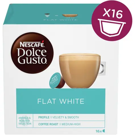 NESCAFÉ Dolce Gusto Flat White 16 ks / Kapslová káva 