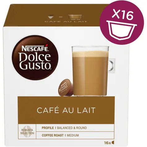 NESCAFÉ Dolce Gusto Dafé au Lait 16 ks / Kapslová káva 