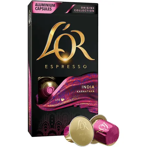 L'OR Espresso India Nespresso 10 ks / Kapslová káva 