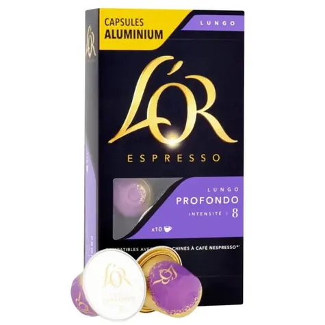 L'OR Espresso Lungo Profondo Nespresso 10 ks / Kapslová káva 