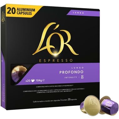 L'OR Espresso Profondo Nespresso 20 ks / Kapslová káva 