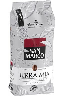 San Marco Terra Mia RFA 500 g / Zrnková káva / 100% Arabica