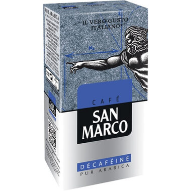 San Marco Décaféiné 250 g / Mletá káva / 100% Arabica / bez kofeinu