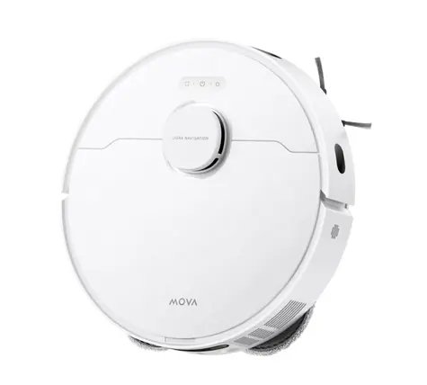 MOVA E30 Ultra bílá / Robotický vysavač / 5200 mAh / 7000 Pa / Amazon Alexa & Google Assistent
