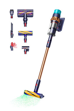 Dyson Gen5 Detect Absolute Blue Copper / Tyčový vysavač / aku / 660W / 0.77L / 70 min 