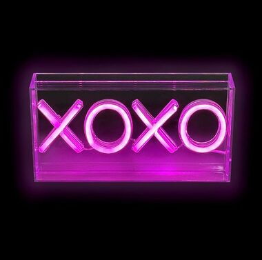 2Kids Toys LED NEON LIGHT lampička XOXO
