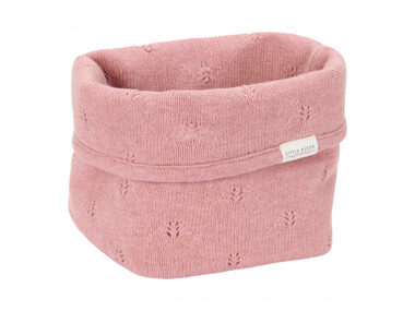 Little Dutch Košík pletený malý Pure Pink Blush