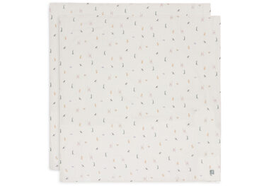 Jollein Pleny zavinovací 2ks 115x115 cm Jungle Jambo