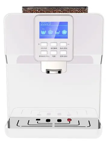 ROOMA Espresso A6 bílá / Automatický kávovar / 1250W / 19 bar / 1.7L / zásobník 250 g